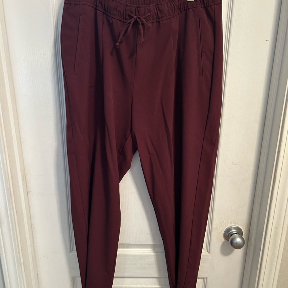 Old Navy Burgundy Billie Trousers